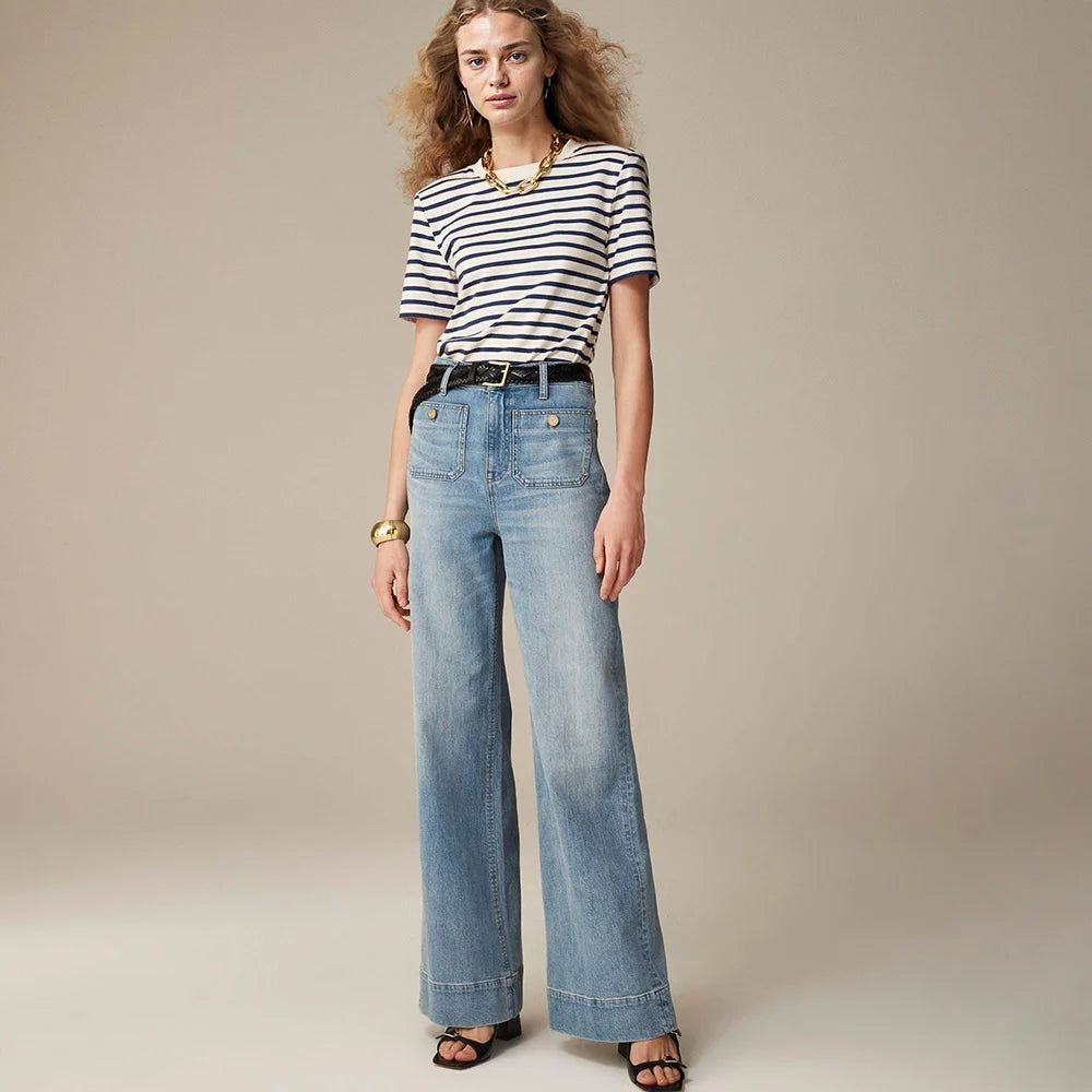 Calça Jeans Cintura Alta