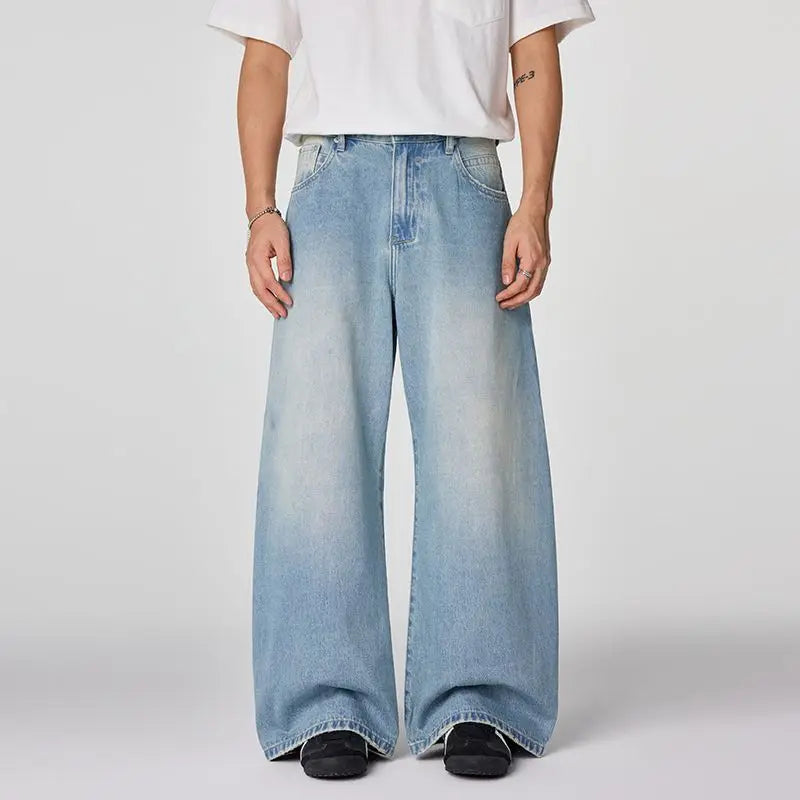 Calça Jeans Perna Larga