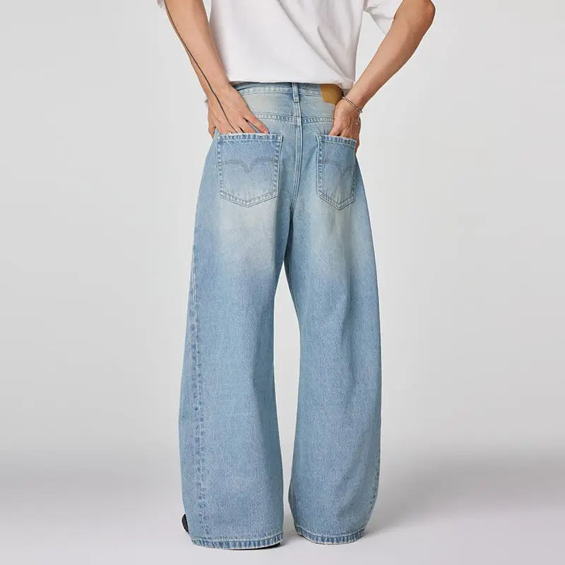 Calça Jeans Perna Larga