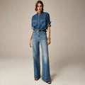 Calça Jeans Cintura Alta