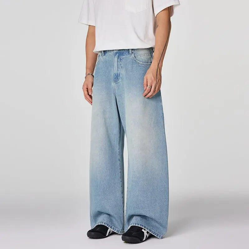 Calça Jeans Perna Larga