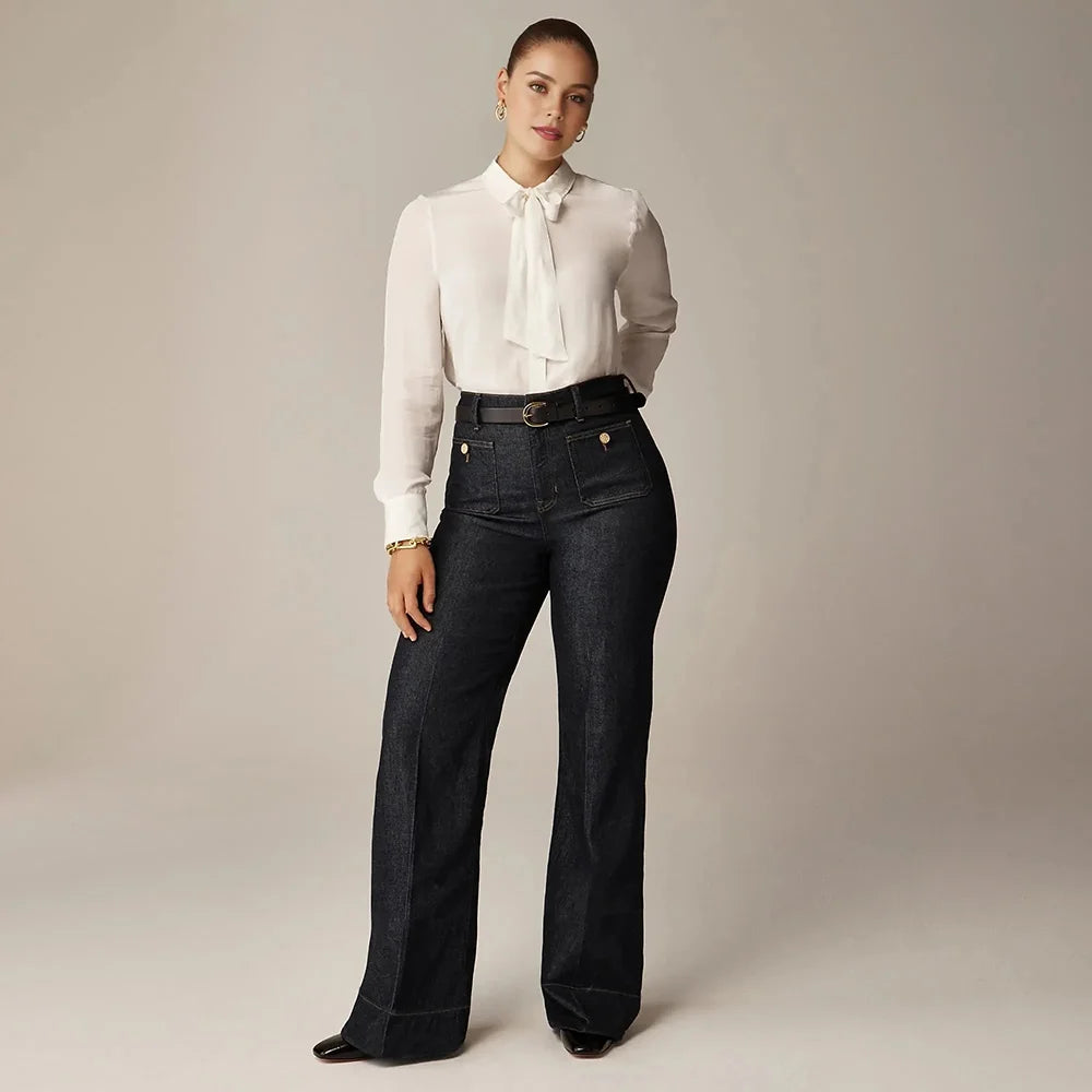 Calça Jeans Cintura Alta